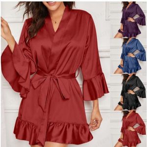 lingerie glamour de minuit lingerie sexy chemise de nuit pyjama maison 436